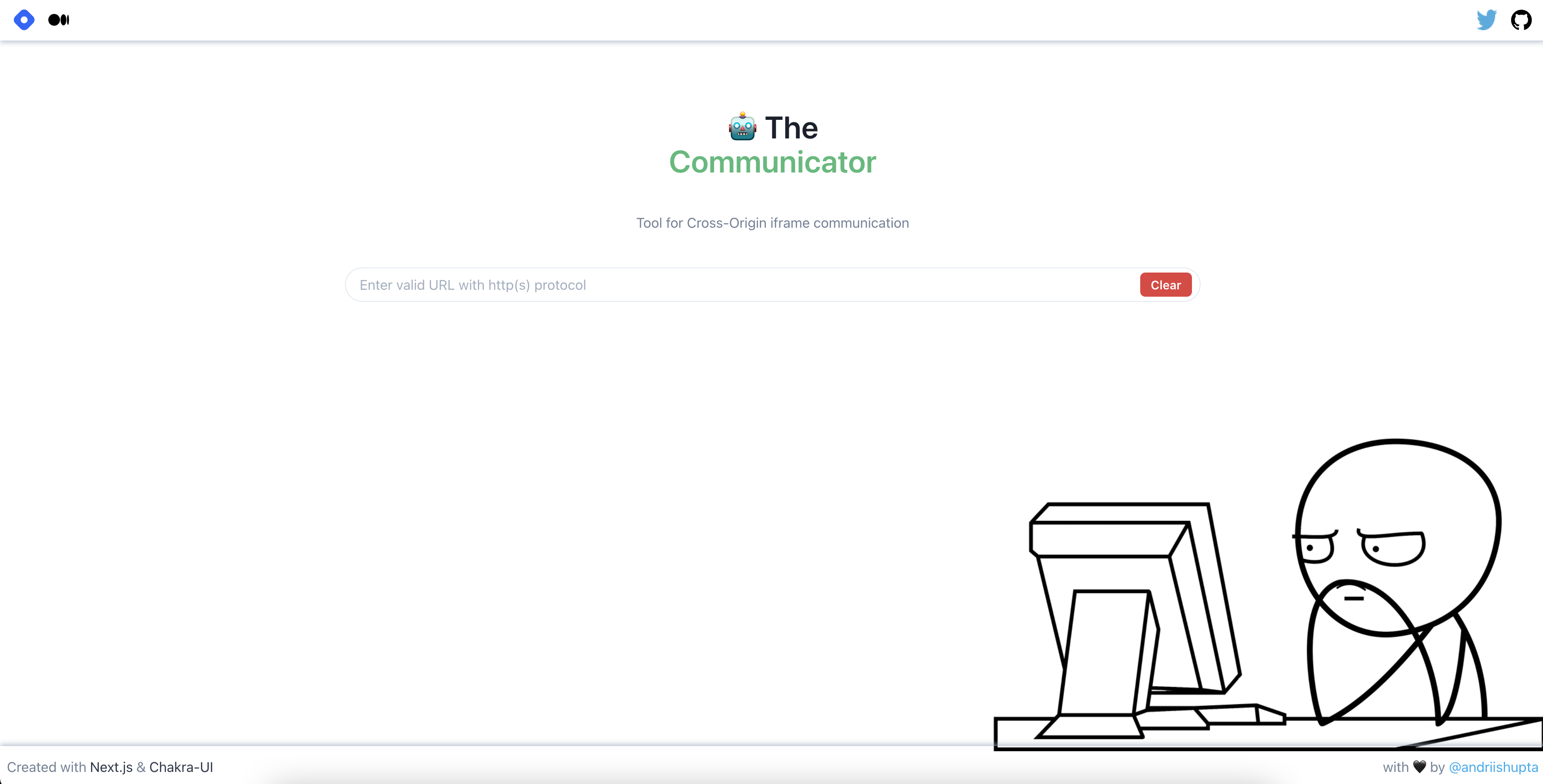 Iframe Communicator test application